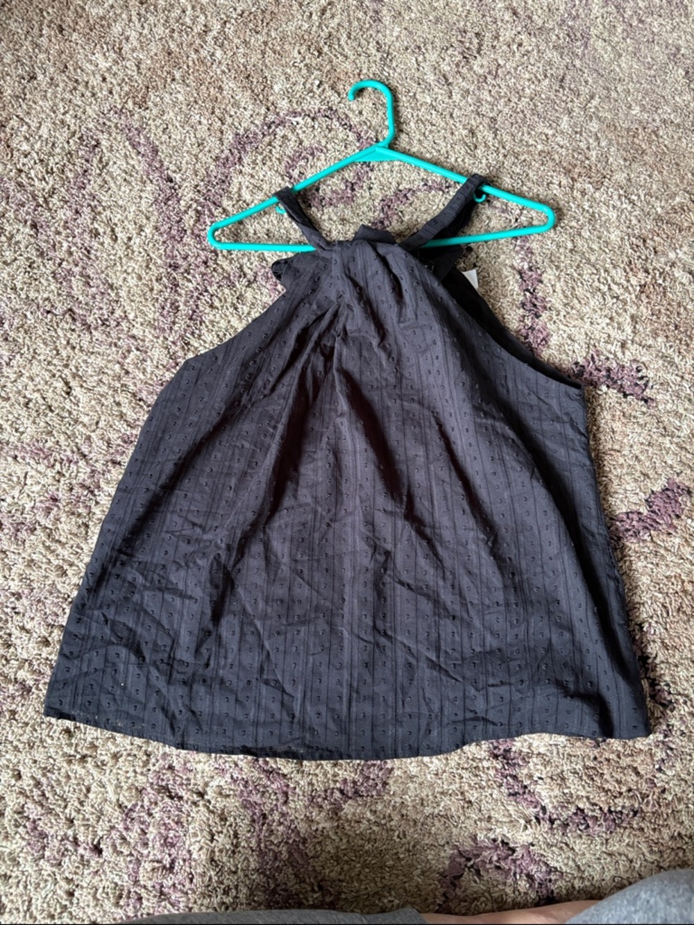 Gibson Look Black TexturedHalter Tank